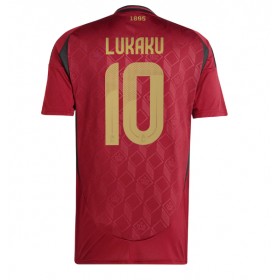 Belgien Romelu Lukaku #10 Heimtrikot EM 2024 Kurzarm